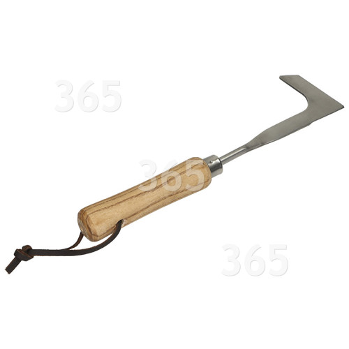 Cuchillo Desbrozador Manual De Acero Inoxidable Con Mango De Fresno Rolson