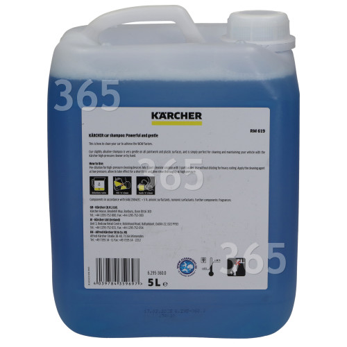 Jabón Para Coches De Hidrolimpiadora - 5L Karcher