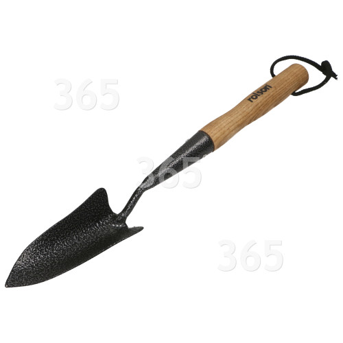 Rolson Carbon Steel Hand Transplanting Trowel With Ash Handle