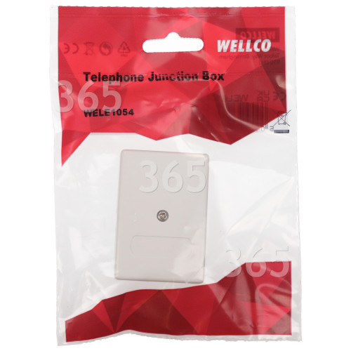 Wellco Telefon-Verteilerdose - Weiß