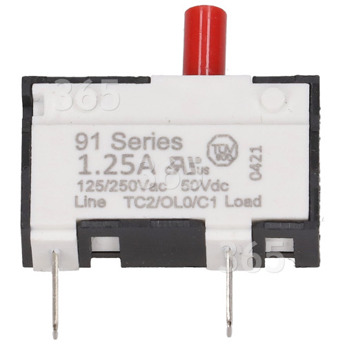 Interruptor De Reinicio De Aspiradora - 91 Series 1.25A T02/OL0/C1 Dyson