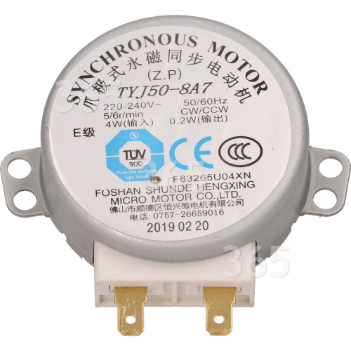 Neff Mikrowellen-Synchronmotor TYJ50 8A7