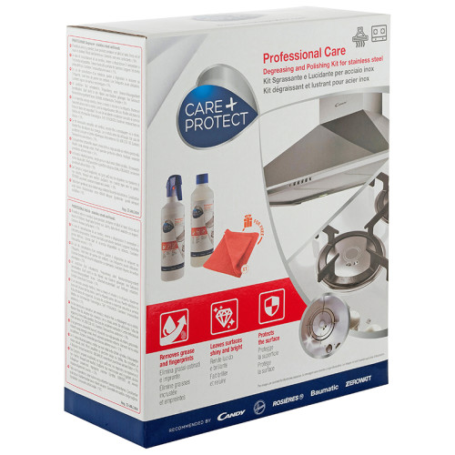 Care+Protect Edelstahl Polier- & Entfettungskit