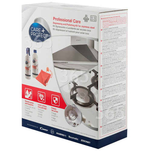 Care+Protect Stainless Steel Polishing And Degreasing Kit (ApplianceCare & Cleaning )