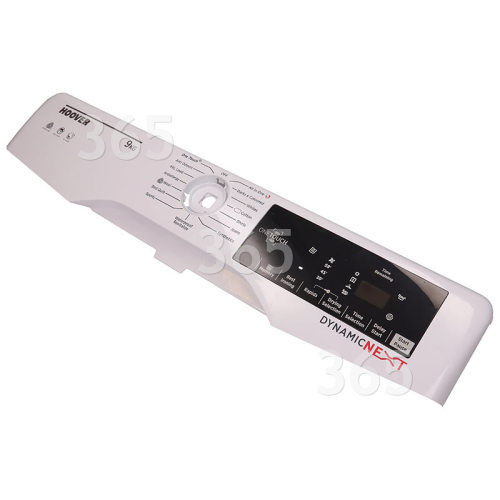 Hoover Control Panel Fascia Assembly - White