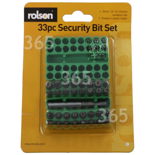 Rolson Security Bit Set