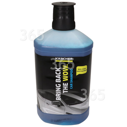 Shampooing 3 En 1 Pour Véhicules - 1 Litre - Nettoyeur Haute Pression - Karcher