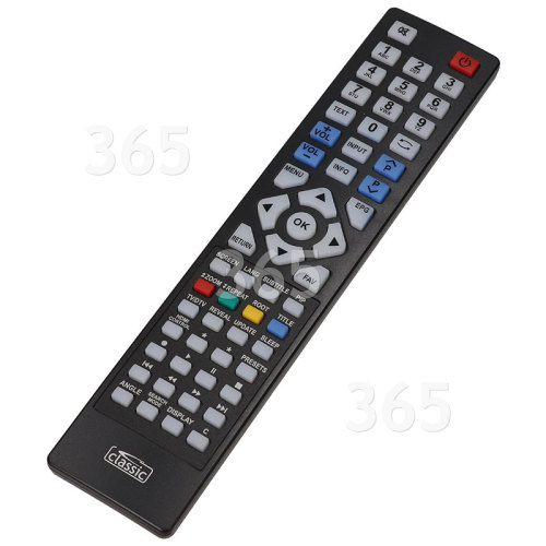 Mando A Distancia TV Compatible Con RC1800, RC1805, RC1810, RC1825, RC3900 RC5110 Bush