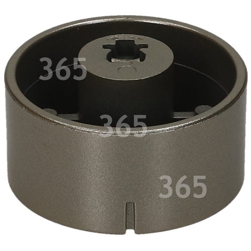 Hoover Hob Burner Control Knob - Silver