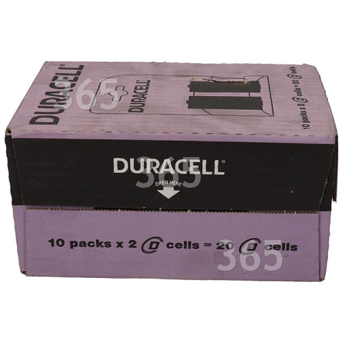 Pilas Alcalinas D Duracell Plus, paquete de 2