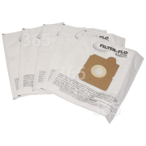 Bolsa De Aspiración Sintética Filtro-Flo E51 / E51N / E65 (Pack De 5) BAG361 Lidl