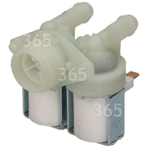 A127LDW Cold Water Double Solenoid Inlet Valve : 180Deg. 12 Bore Outlets