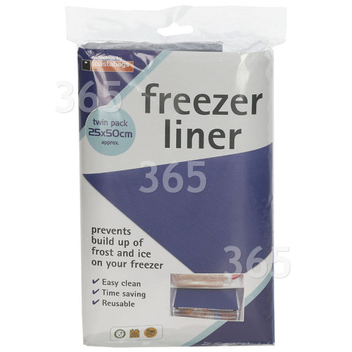 Toastbag 25 X 50CM (250X500MM) Freezer Drawer Liner (Twin Pack)