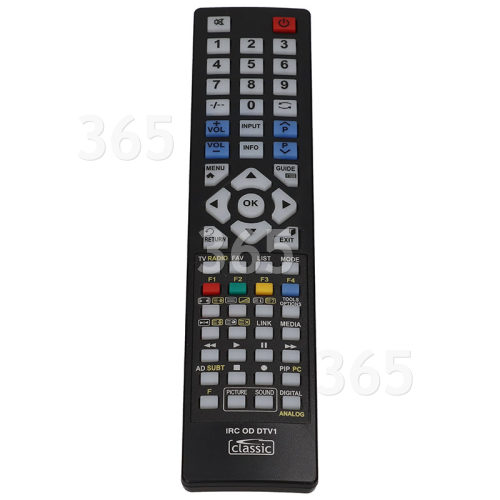 Toshiba Compatible TV Remote Control