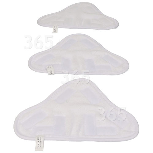 Mopa De Microfibras De Mopa De Vapor Compatible H20 X5 - Pack De 3