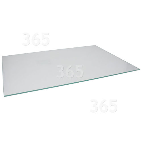 Whirlpool Fridge Lower Glass Shelf : 480x330mm