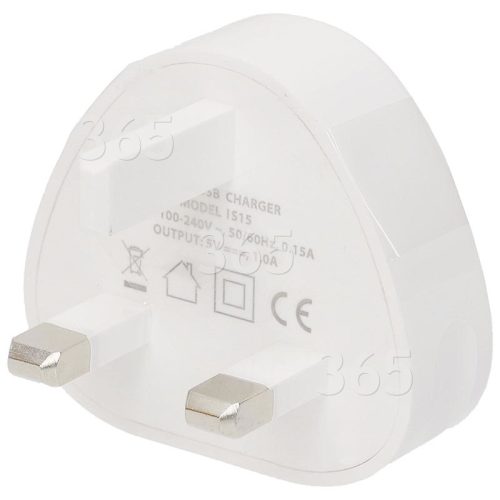 Chargeur Prise 1A USB (prise Anglaise)