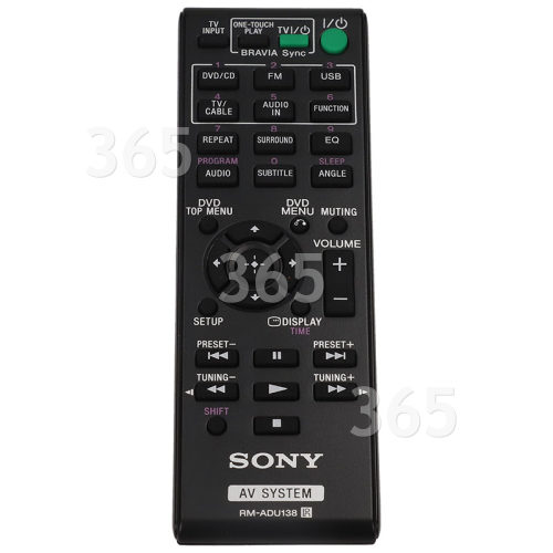 Telecomando Home Cinema RM-ADU138 Sony