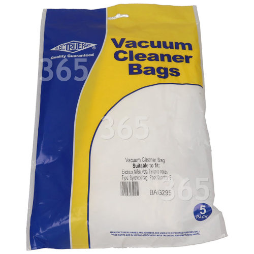 ECG E67 Filter-Flo Synthetic Dust Bags (Pack Of 5) - BAG295