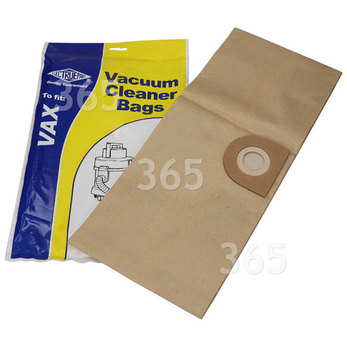 Sacs Aspirateur Vax 1S (Paquet De 5) - BAG120 -