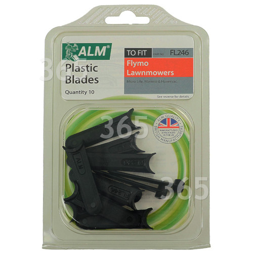 FL246 Plastic Blades (Pack Of 10)