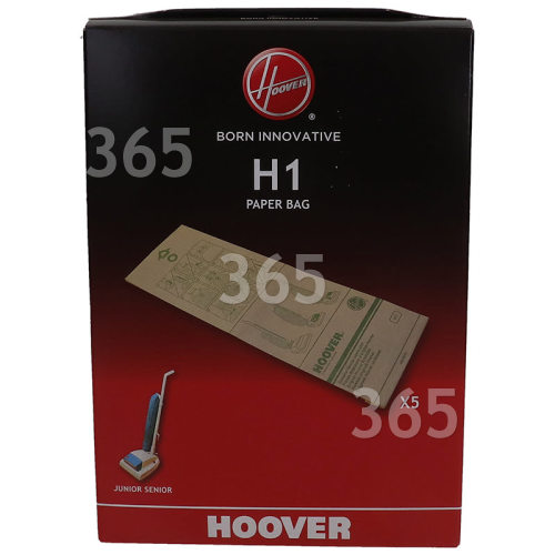 Hoover H1 Staubsaugerbeutel (5er Packung)