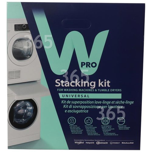 Kit De Superposition Universel Pour Lave-linge / Sèche-linge Wpro