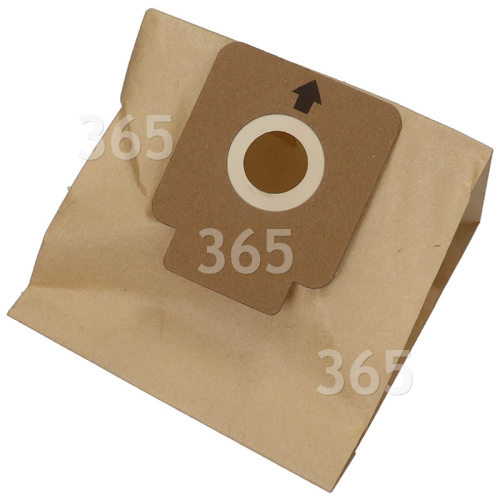 Sacs Aspirateur H58 / H63 / H64 (Paquet De 5) BAG266 - Pièce Compatible De Haute Qualité Privileg