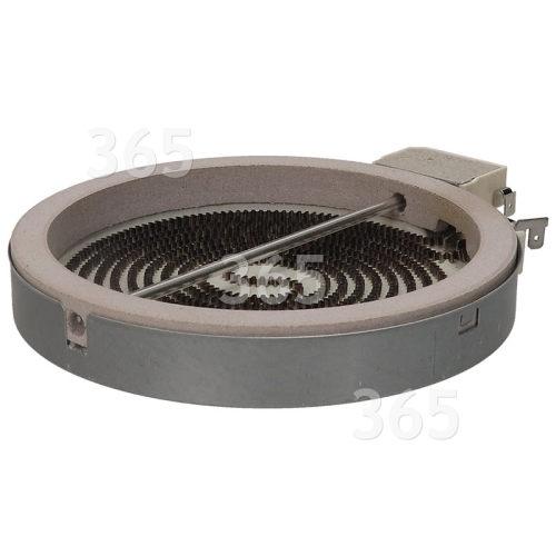 Whirlpool Small Ceramic Hob Hotplate Element - 1200W EGO 10. 74631. 004