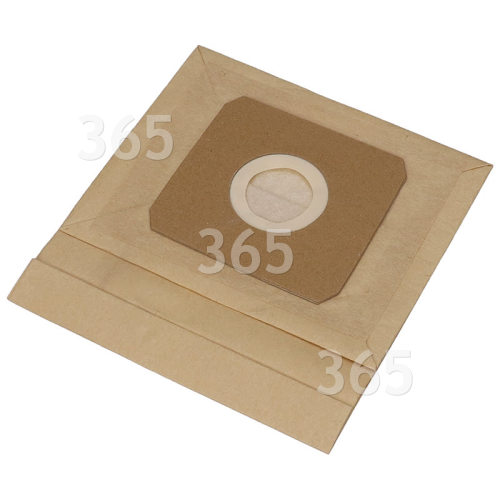 White & Brown E62 & U62 Staubsaugerbeutel (5er Packung)