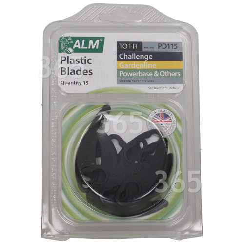 ALM PD115 Plastic Blade (Pack Of 15)