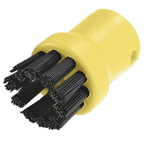 Jeu De Brosses Rondes (Nylon) De Nettoyeur Vapeur - Paquet De 4 - Karcher