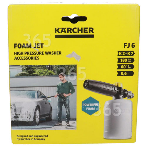 Karcher K2-K7 FJ6 Hochdruckreiniger-Schaumdüse