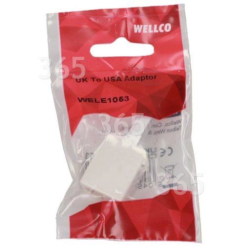 Wellco UK To USA Adaptor