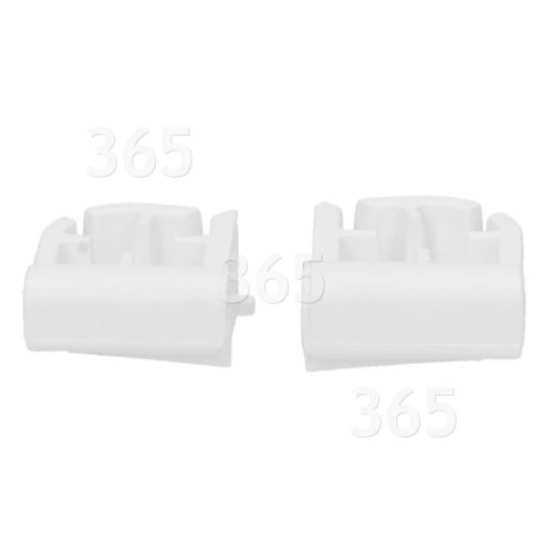 Kit De Cojinetes De Bisagra De Puerta De Lavadora O Secadora - Pack De 2 Indesit