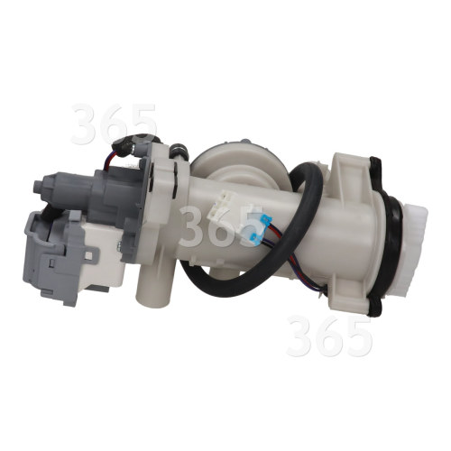 Double Drain Pump & Filter Assembly : 2 Hanyu BP15-6A Pumps Samsung