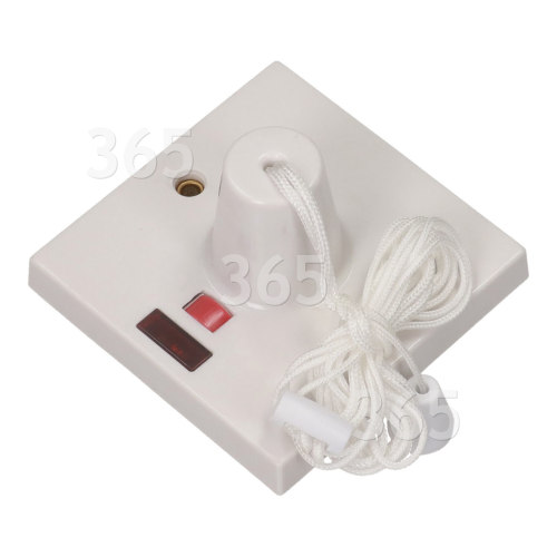 Wellco 45A Double Pole Ceiling Switch With Neon Indicator