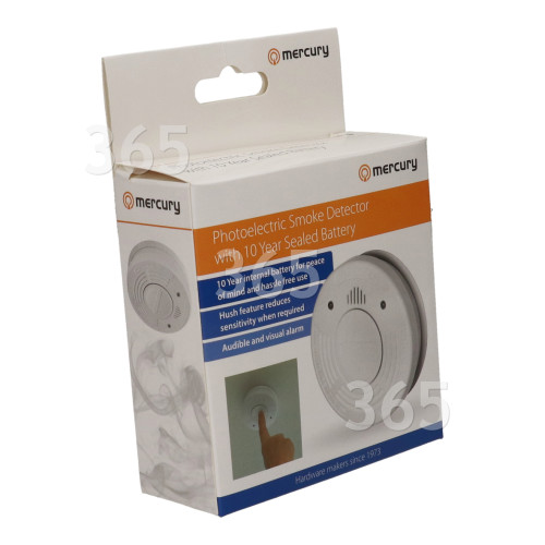 Photoelectric Smoke Detector With 10 Year Sealed Battery av:link