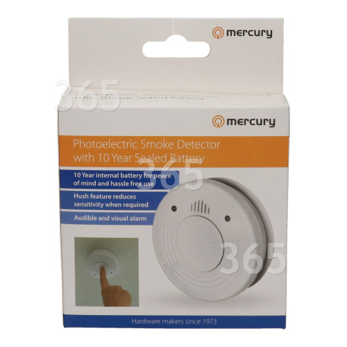 Photoelectric Smoke Detector With 10 Year Sealed Battery av:link