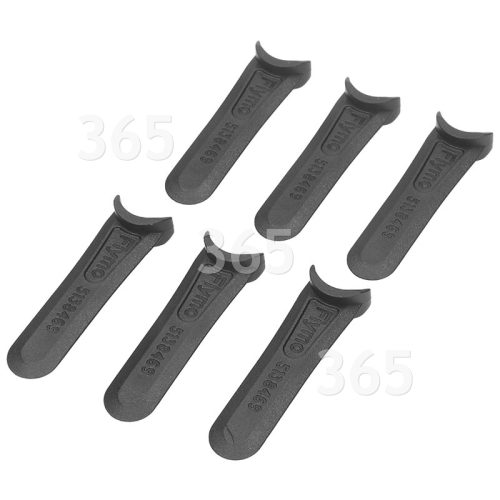 Cuchillas Plásticas De Cortacésped - FLY014 - Pack De 6 - Para Modelos Hovervac 28, Hovervac 2800 (HV2800), Hovervac 30 (2006-), Hovervac Dual Handle, Hover Vac 280 (HV280), Microlite, Minimo (2002-), Mow N Vac 28 Flymo