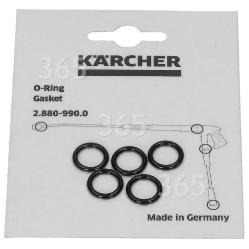 Karcher Hochdruckreiniger-O-Ring Dichtungsset (5er Packung)