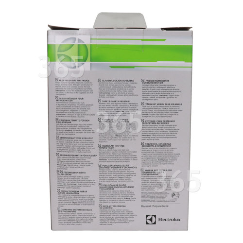 Electrolux Universal Anti-mould Fridge Mat / Fresh Mat : 315x458mm