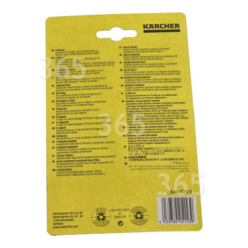 Karcher Pressure Washer O-Ring Kit