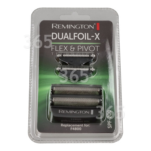 Remington SPF-200 Dual Foil-X Scherfolie- & Scherköpfe Kombi-Pack