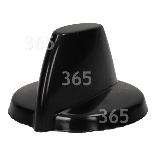 Whirlpool Hob Control Knob - Black