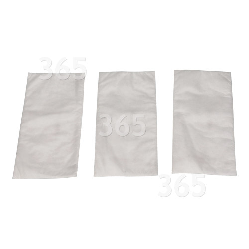 Filtro SF-SAC Super Air Clean De Aspiradora - Pack De 3 - Repuesto Compatible De Alta Calidad