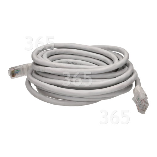 Câble Ethernet CAT6 RJ45 : Blanc 5m