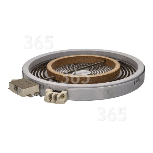 Beko Backofen-Keramik-Strahlheizk&ouml;rper - Gro&szlig;, Doppelelement - 2200W/750W Eika 2302333810