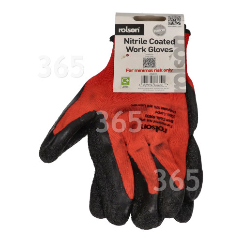 Gants De Travail Enduits De Latex (Medium) Rolson