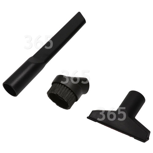 Kit De Accesorios Universal De Aspiradora - 32mm - Conexión De Empuje - Compatible